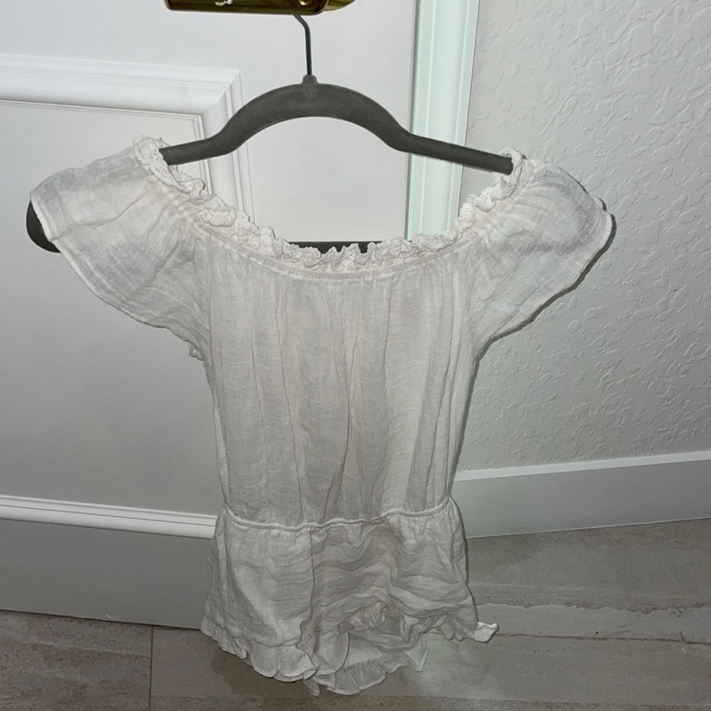 💕💕Cotton Candy LA white swim coverup romper- offers welcomed!!!!!💕💕